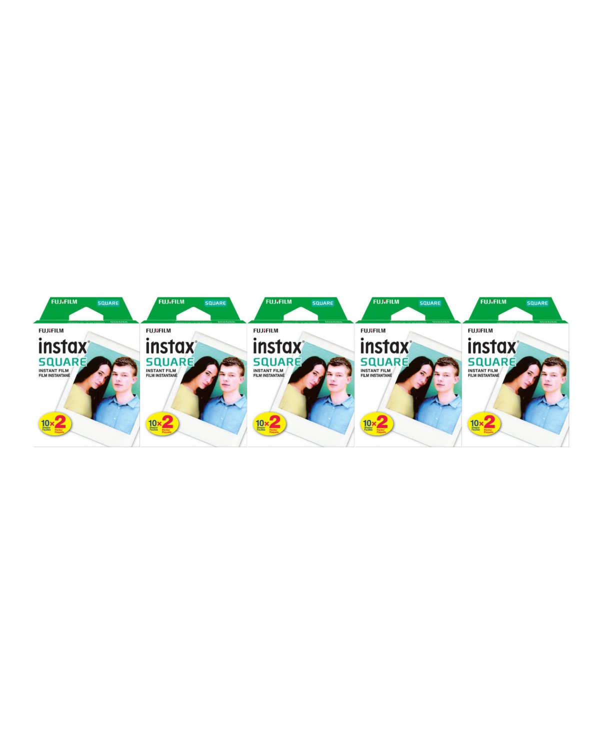 Fujifilm Square Instant Film (100 exposures) Bundle