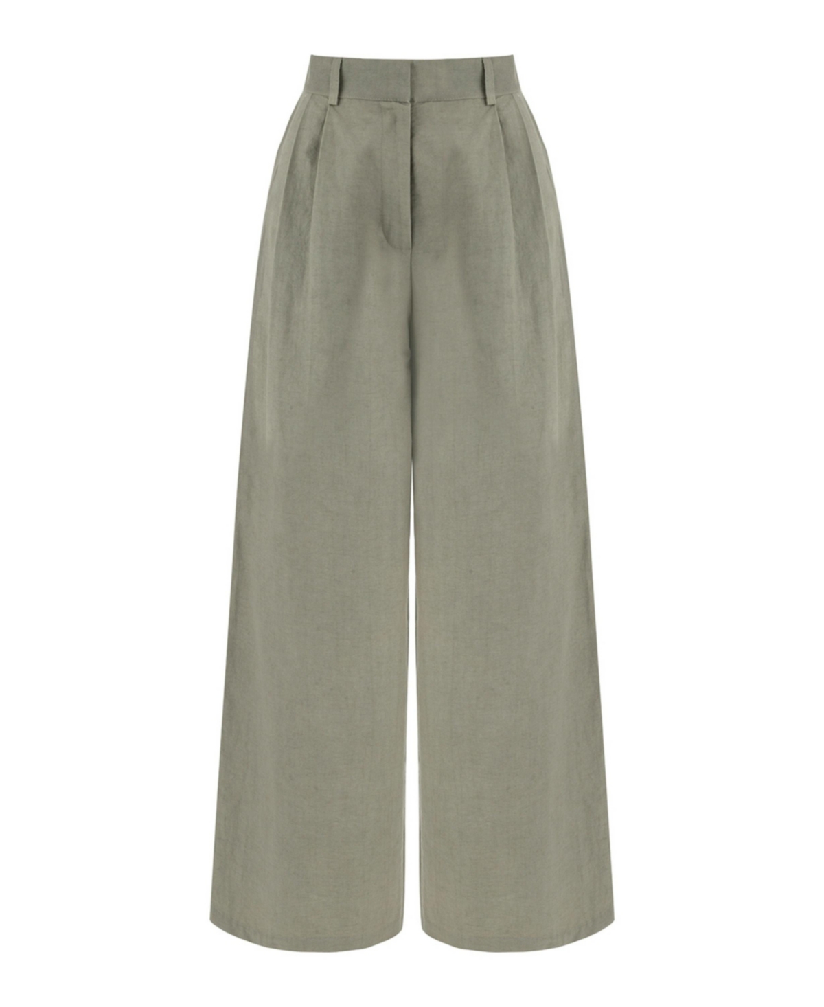 Nocturne Women's Pleated Wide Leg Pants