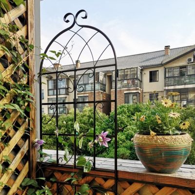 Streamdale Metal Garden Trellis 71" x 19.7" for Climbing Plants