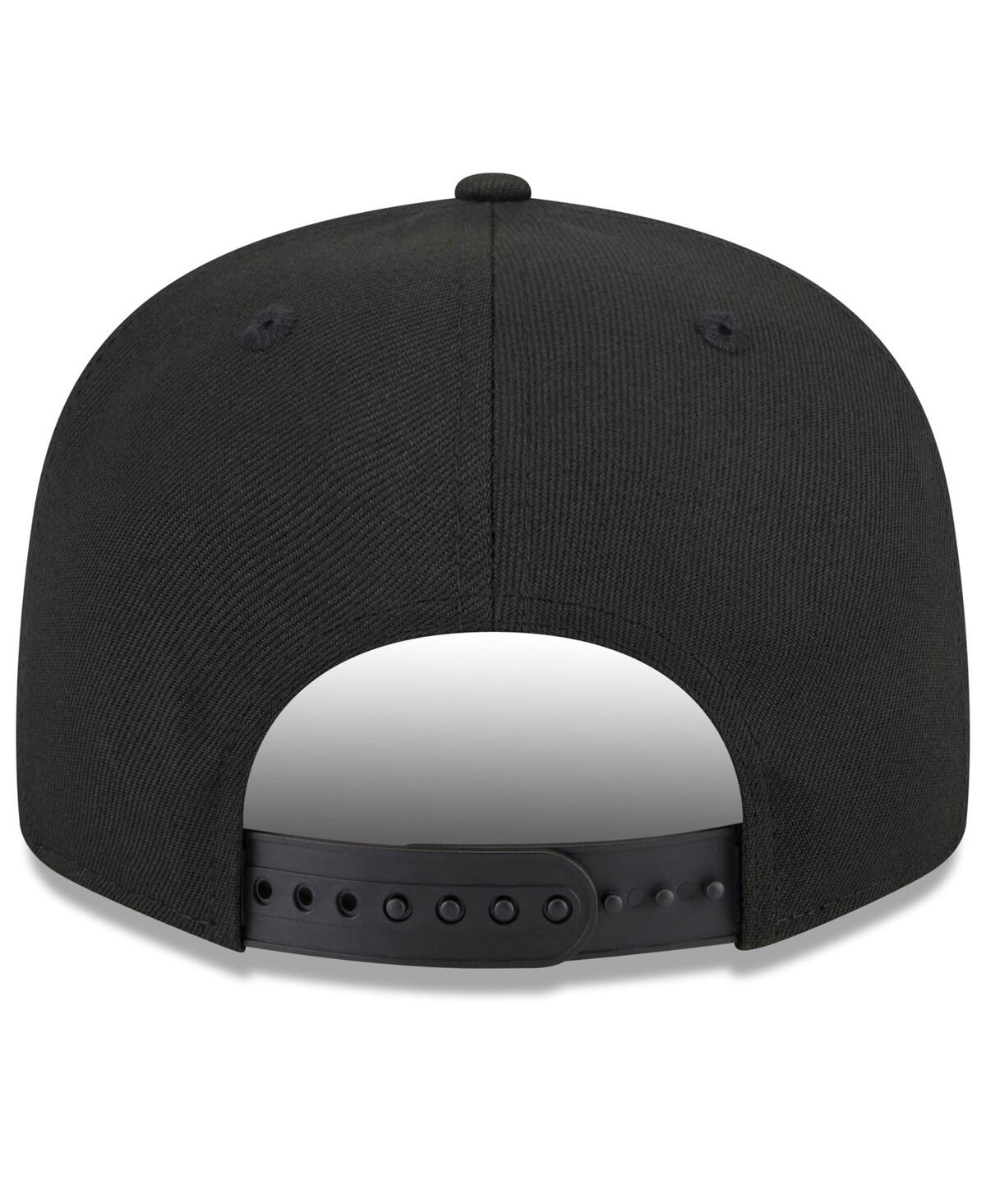 NEW ERA MEN'S BLACK CHICAGO WHITE SOX 2024 ARMED FORCES DAY 9FIFTY SNAPBACK HAT 