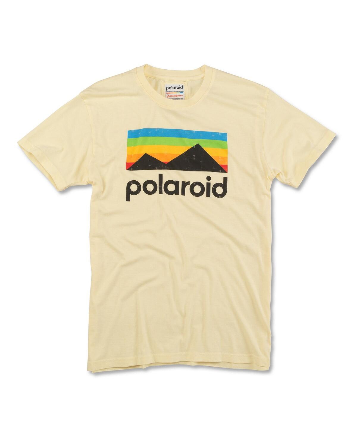Men's and Women's Yellow Polaroid Brass Tacks T-Shirt - Yellow