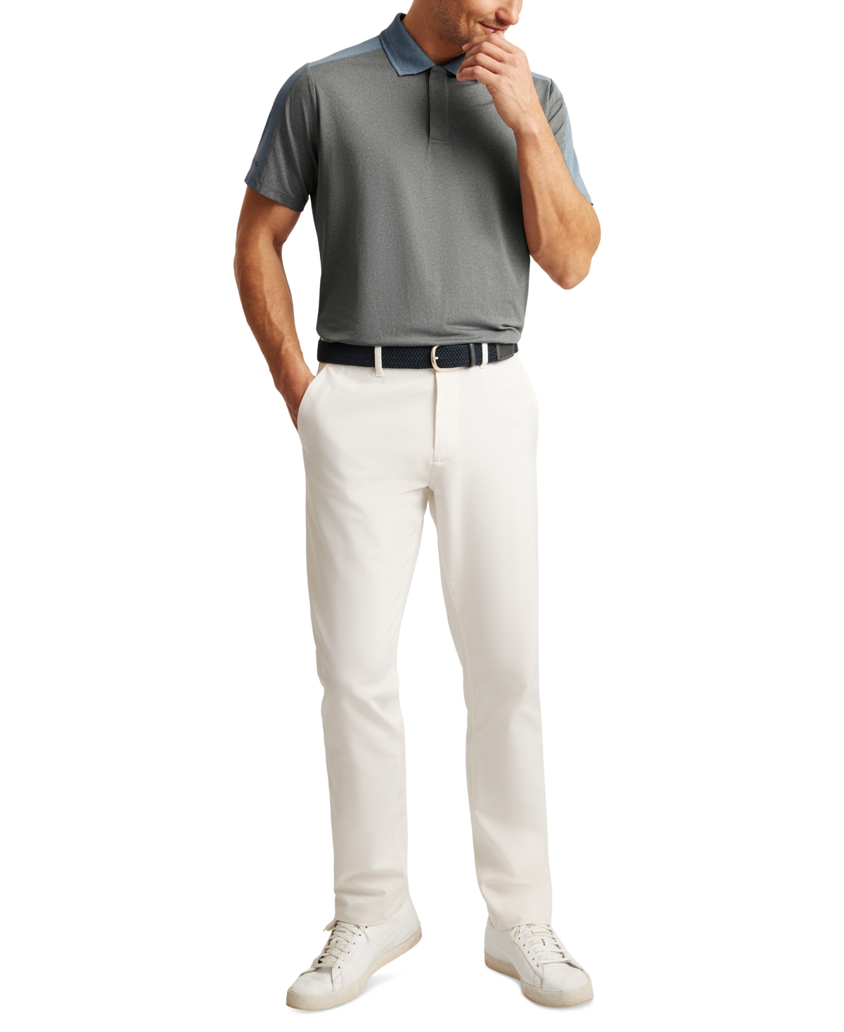 Bonobos Men's Pique Tour Stripe Polo Shirt