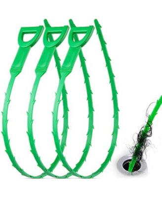 20-Inch Plumbing Snake Drain Clog Remover - 3 Pack