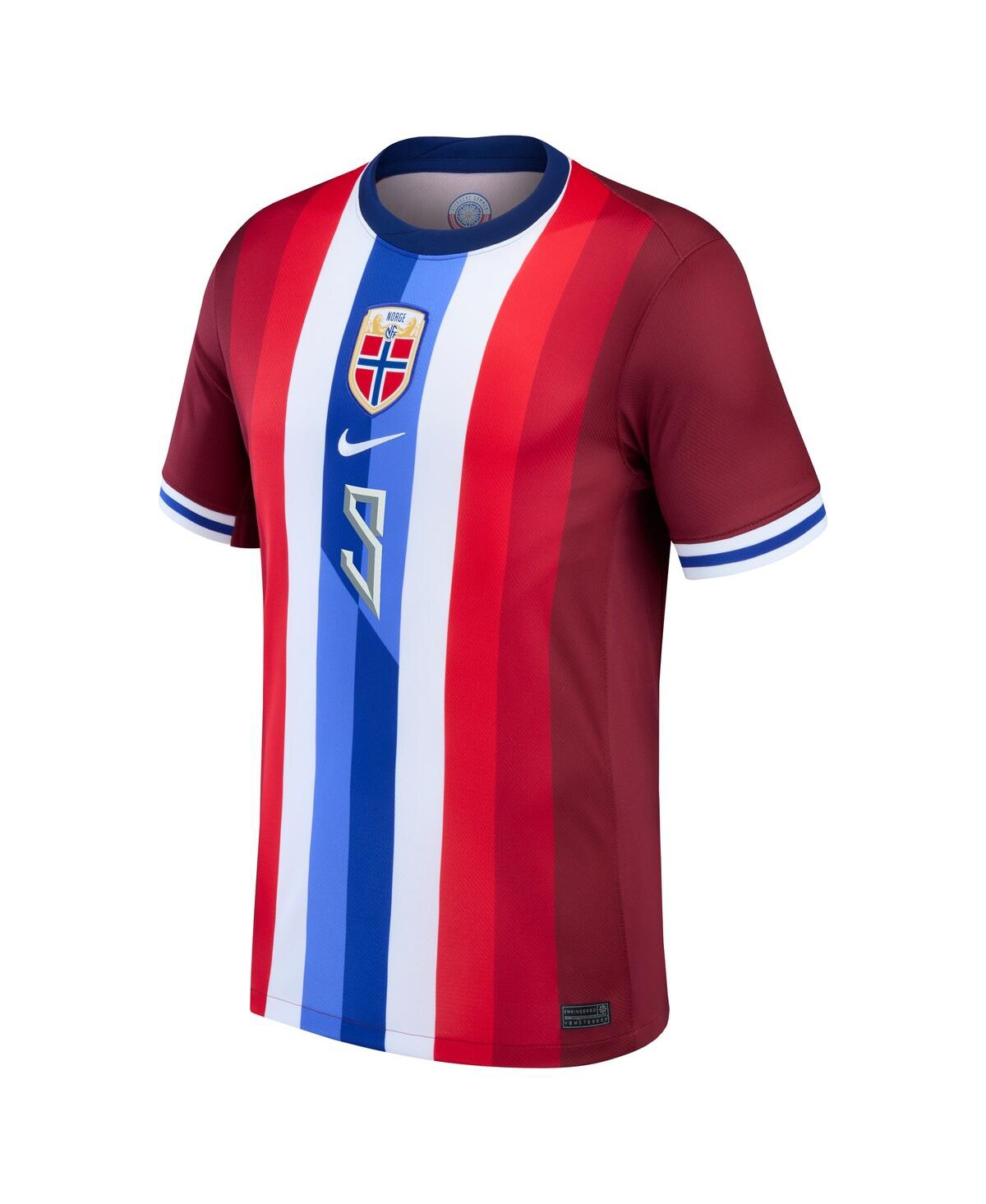 Nike Men's Erling Haaland2024 Home Replica Jersey - Red
