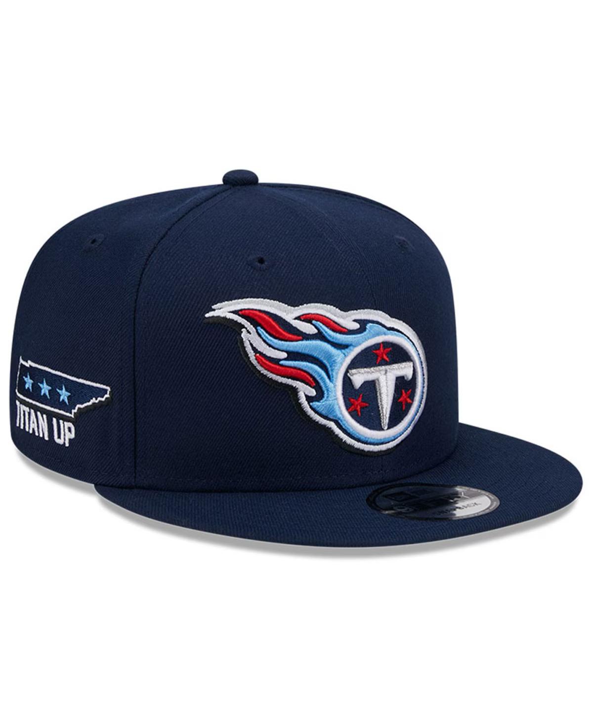 Men's Navy Tennessee Titans 2024 Nfl Draft 9FIFTY Snapback Hat - Navy