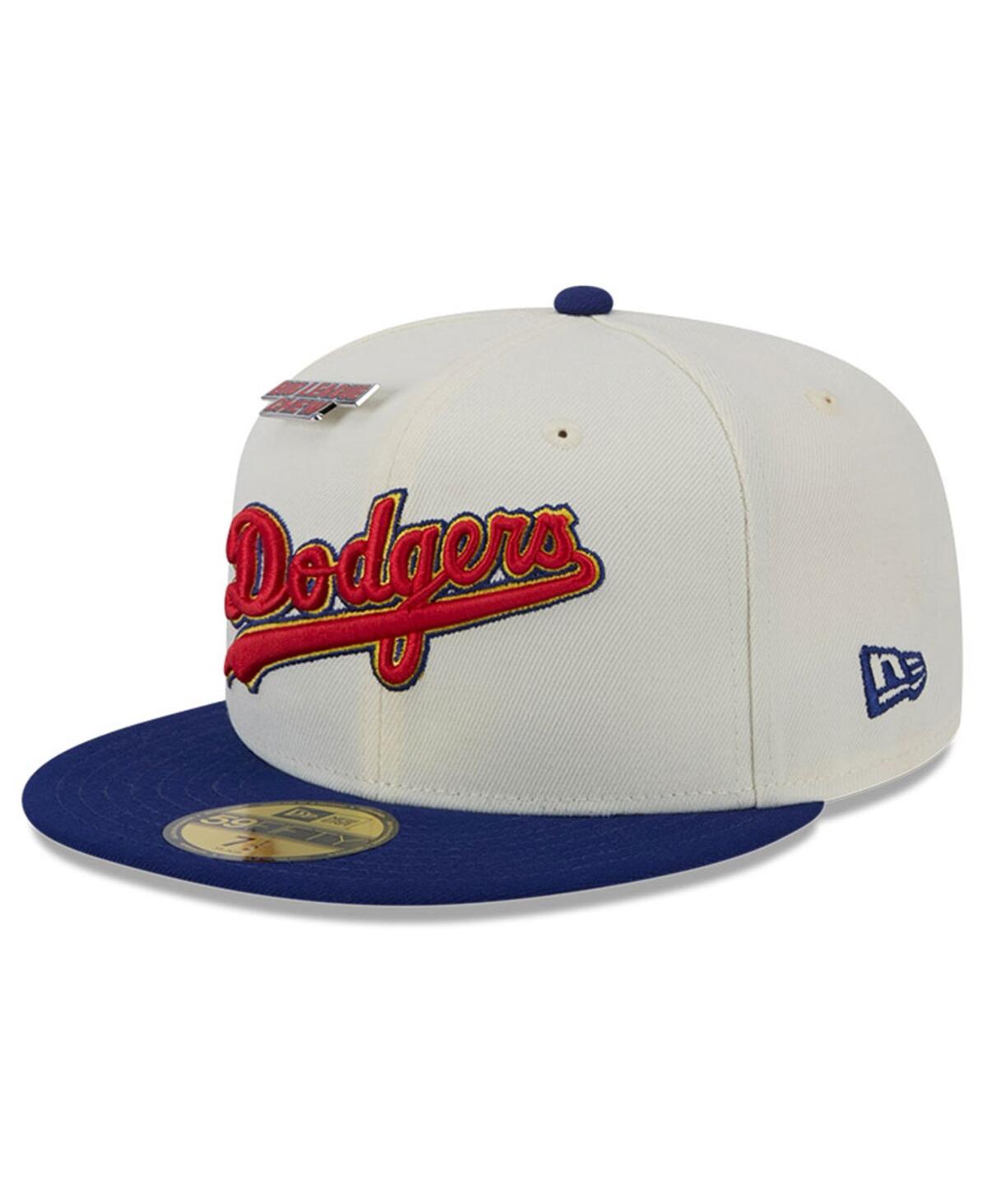 Shop New Era Men's White Los Angeles Dodgers Big League Chew Original 59fifty Fitted Hat