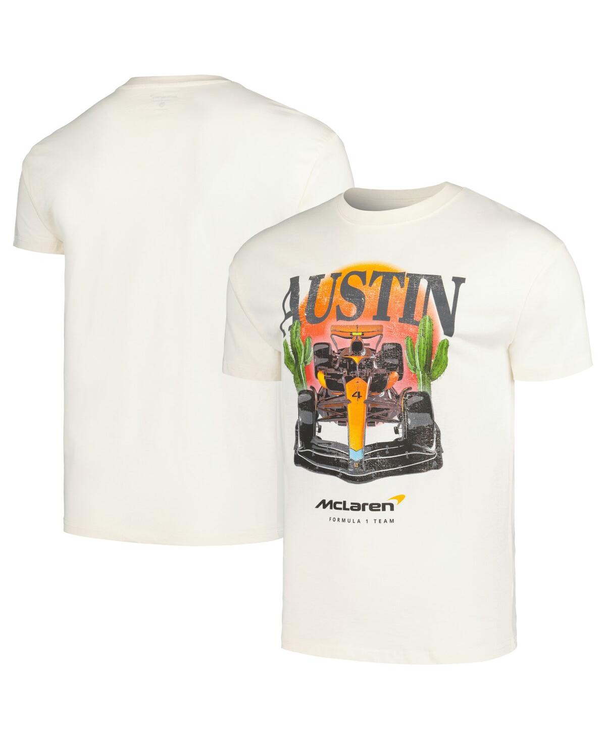 Outerstuff Men's Natural Mclaren F1 Team 2024 United States Grand Prix All Speed T-shirt