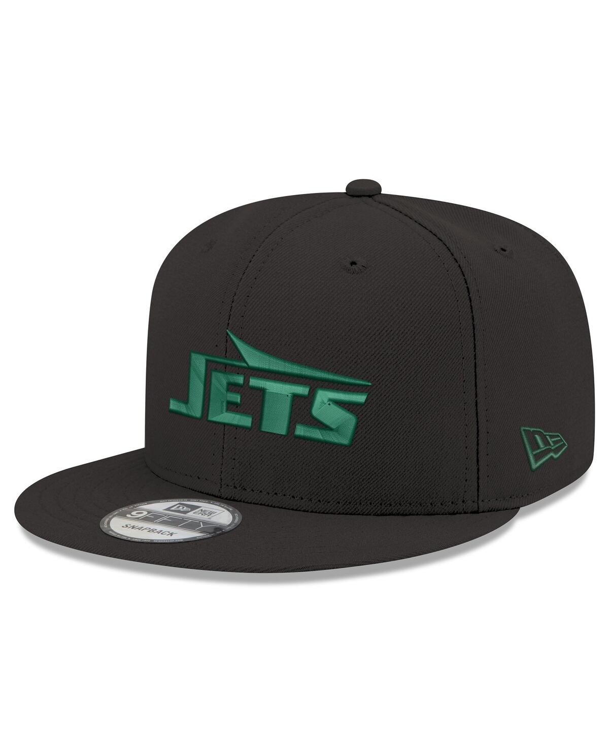 Shop New Era Men's Black New York Jets Standard 9fifty Snapback Hat