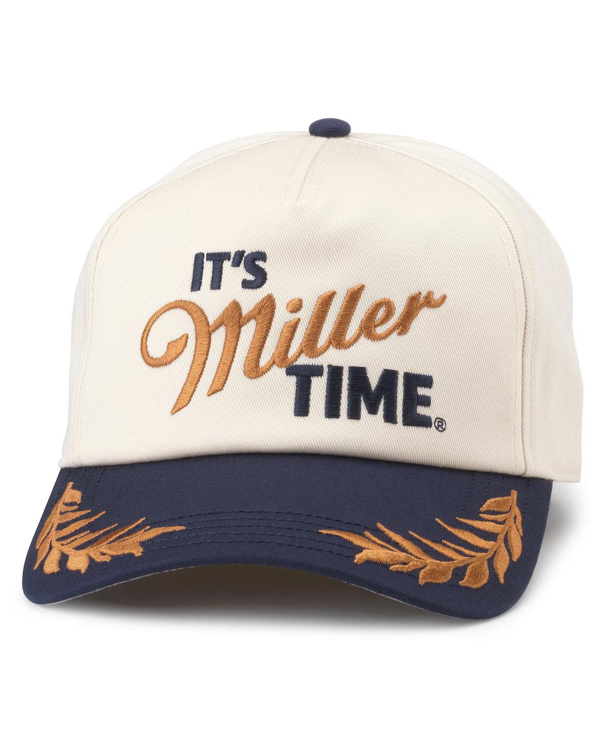 American Needle Men's Natural Miller Club Captain Adjustable Hat In Neutral