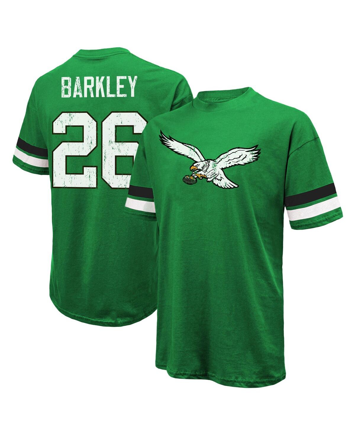 Threads Men's Saquon Barkley Kelly Green Philadelphia Eagles Name Number Oversized T-Shirt - Kelly Green