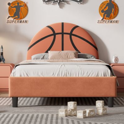 Basketball Platform Bed for Kids and Teens