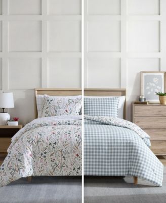 Woodland Forest Reversible 3 Piece Comforter Set, King