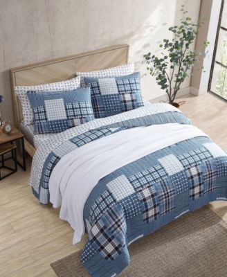 Hawthorne Reversible 2 Piece Quilt Set, Twin