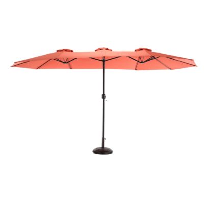 Streamdale 14.8ft Double-Sided Outdoor Umbrella (Orange)