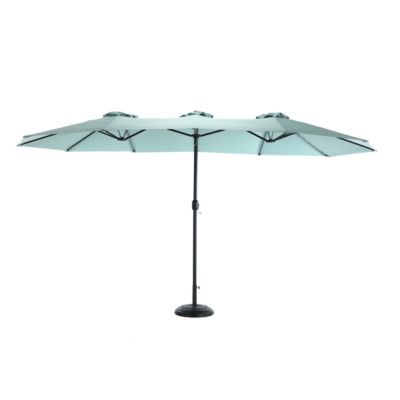 Streamdale Double-Sided Outdoor Umbrella (Light Green)