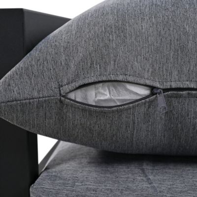 Streamdale Outdoor Steel Sofa Set, Waterproof and Anti-UV