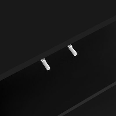 Wave Pattern Storage Cabinet, 2 Doors, 2 Drawers