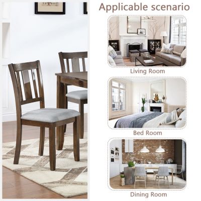Padded Dining Chair Set (4)
