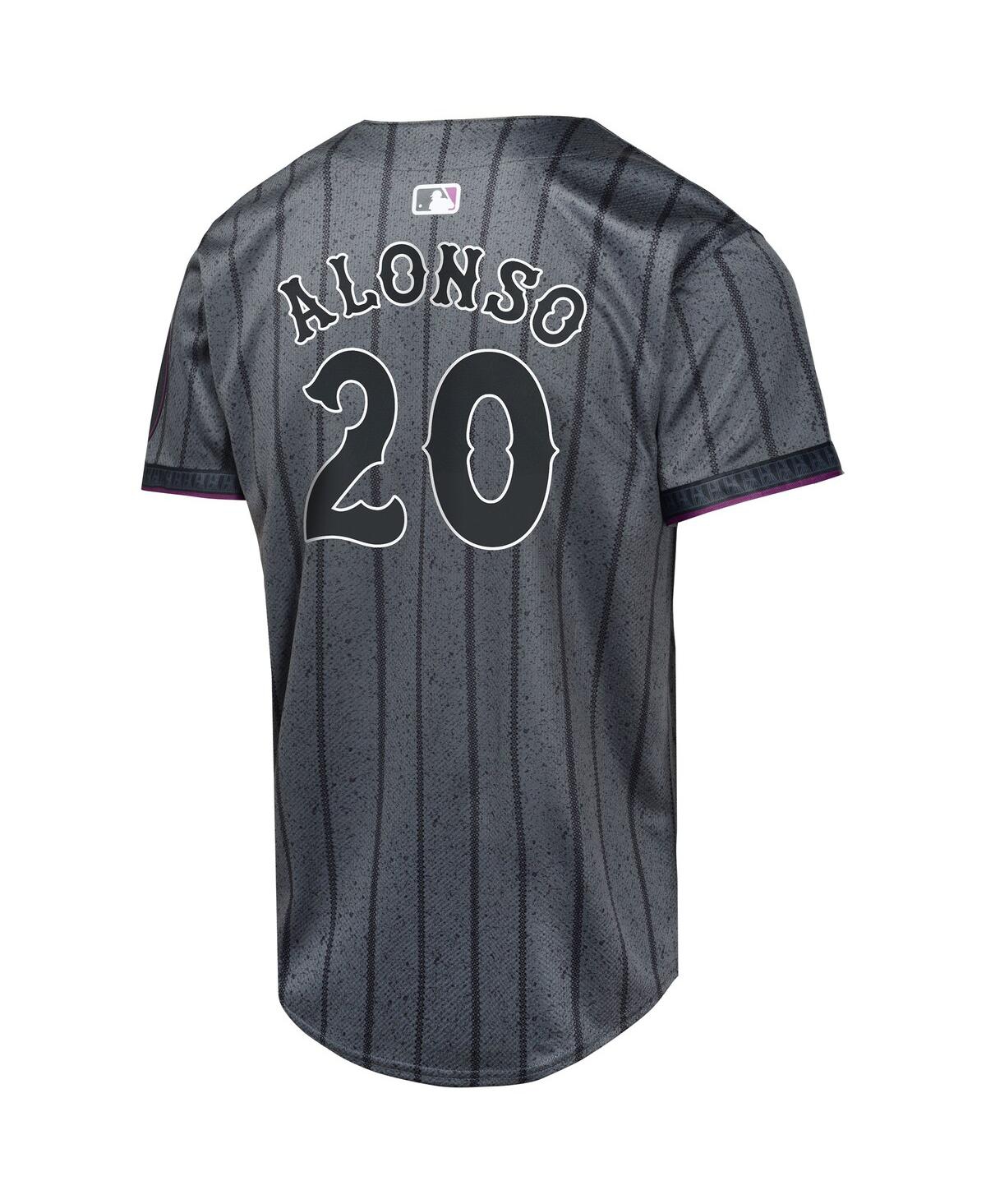 Nike Big Boys and Girls Pete AlonsoNew York Mets 2024 City Connect Limited Player Jersey - Graphite