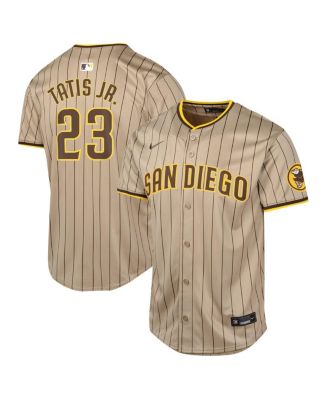 売れ筋商品|||ナイキ Tシャツ トップス レディース Women's Fernando Tatis Jr. Brown San Diego Padres Name and Number T-shirt Brown Men's San Diego Padres Fernando Tatis Jr. Nike Brown Name