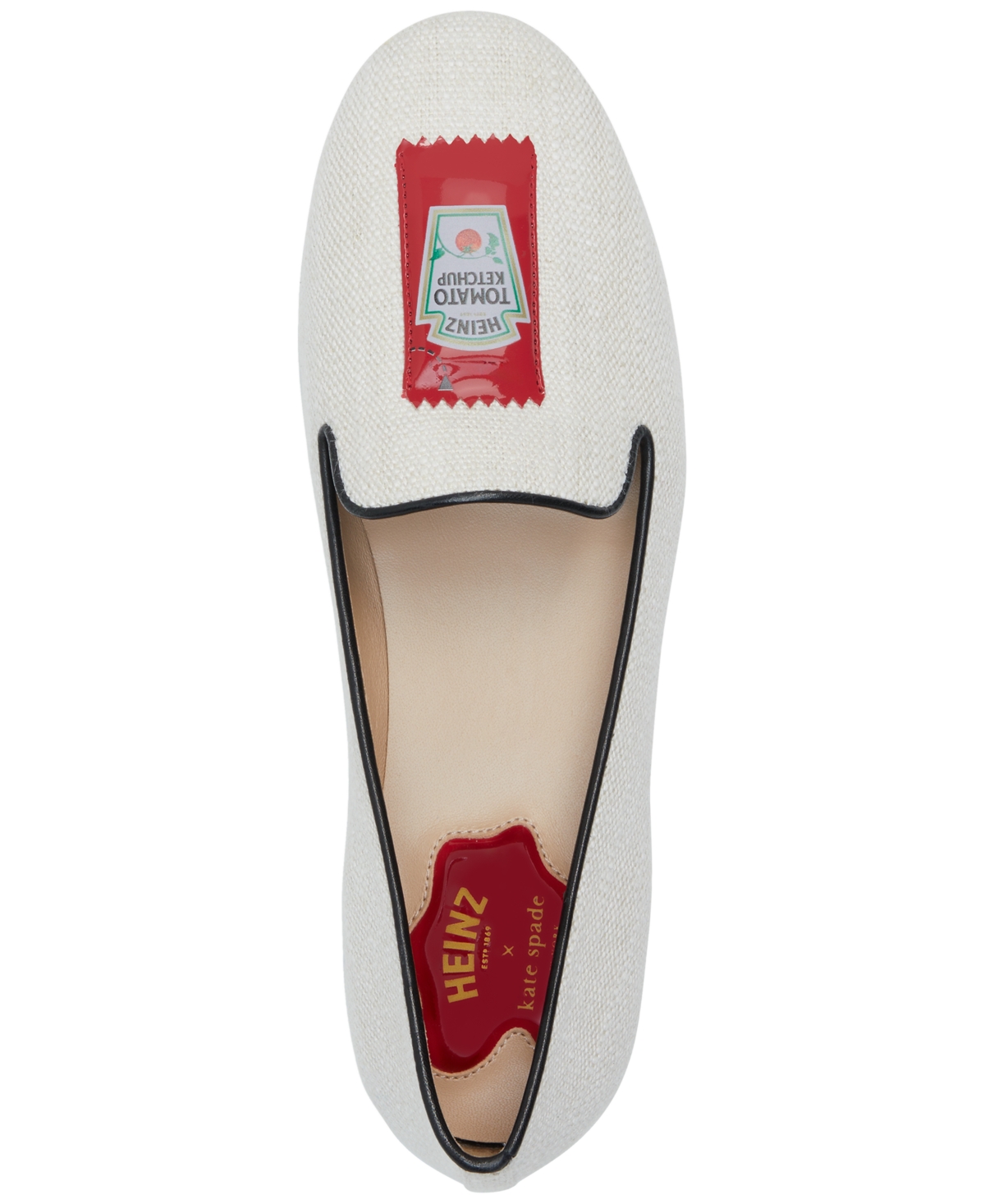 KATE SPADE X HEINZ WOMEN'S GRAPHIC LOAFER FLATS 