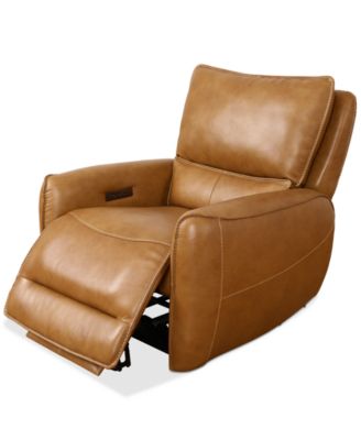 Derban 40&amp;quot; Leather Zero Gravity Recliner, Created for Macy&#39;s