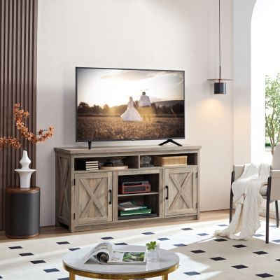 Wash Farmhouse TV Media Stand - Up To 65"