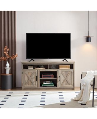 Wash Farmhouse TV Media Stand - Up To 65"