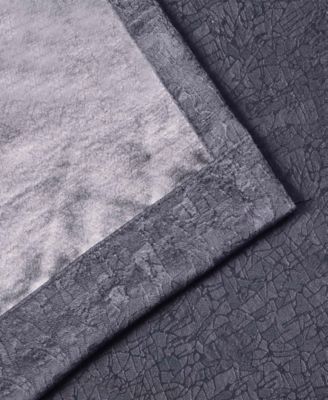 Senna Textured Room Darkening Grommet Top Curtain Panels, 52" x 96" (Set of 4)