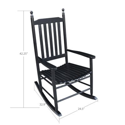 Streamdale Wooden Porch Rocker Chair