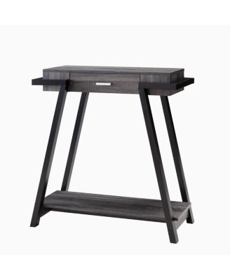 Streamdale Console Distressed Grey Black