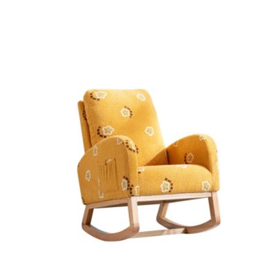 Modern Rocking Chair for Nursery & Accent