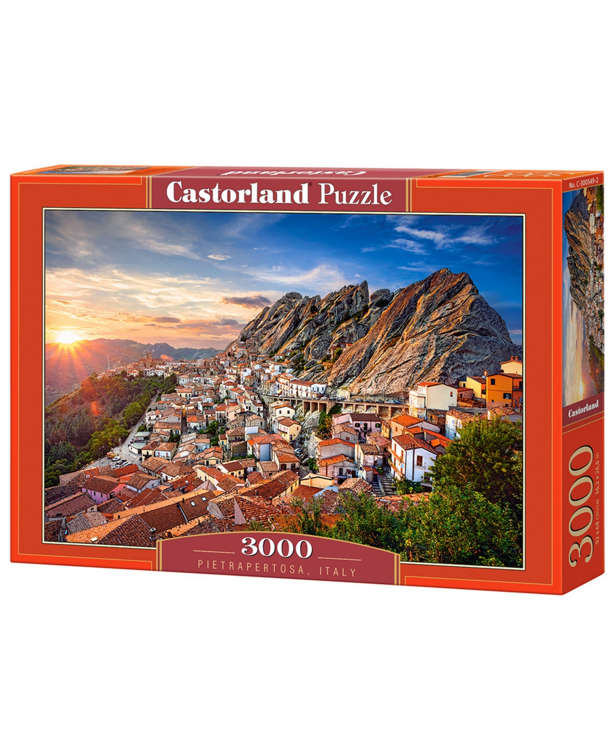 Shop Castorland Pietrapertosa, Italy 3000 Piece Jigsaw Puzzle In Multicolor