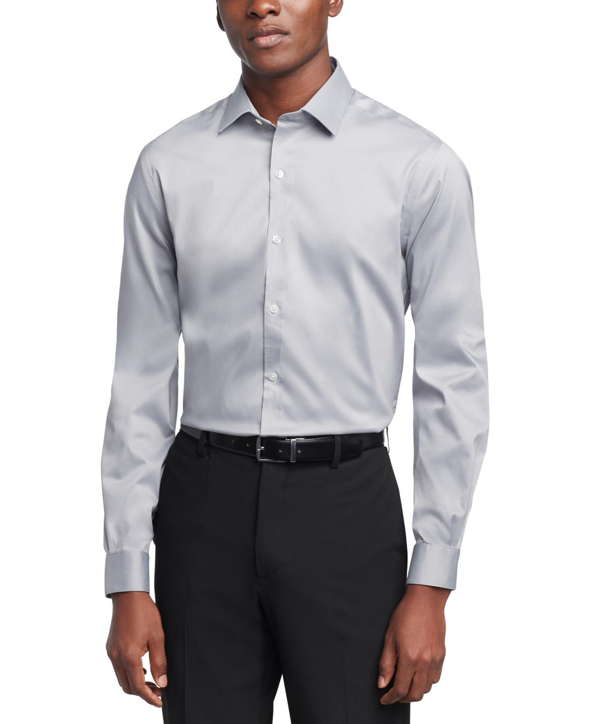VAN HEUSEN MEN'S FLEX COLLAR SLIM FIT DRESS SHIRT 