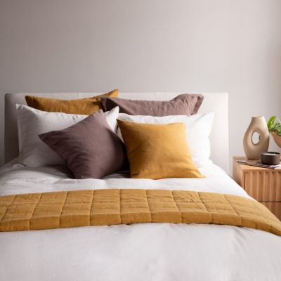 French Linen Flanged Euro Sham