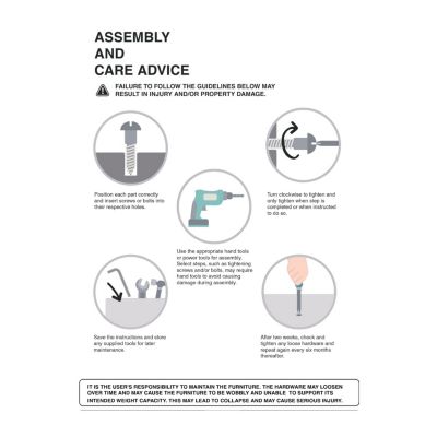 Nightstand with USB Charger & Chrome Accents