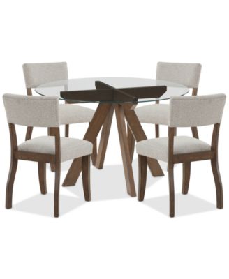 Gardley Dining 5-Pc. Set (Table & 4 Chairs)