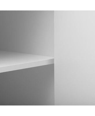 Three-door Storage Cabinet with Metal Handles for Any Room