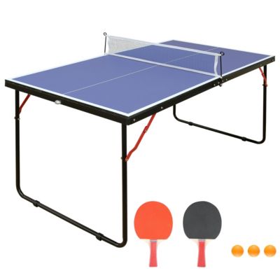 Streamdale Midsize Foldable Table Tennis Set for Indoor/Outdoor