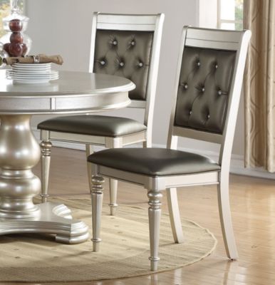 Tufted Upholstered Dining Chairs