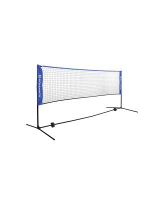 Badminton Net Set, Portable Sports Set for Badminton, Tennis, Kids Volleyball, Pickleball, 16.5 Feet Long