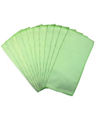 Smart Choice Waffle Cleaning Cloths (12 Pack), 16x16 in., Reusable, Streak-Free, Color Options