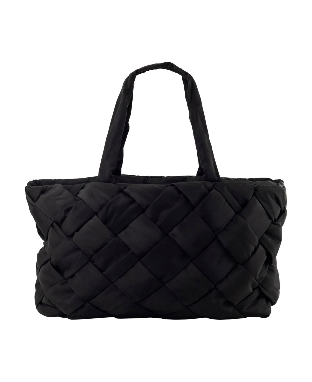 Urban Originals Holiday Essential Nylon Tote Bag In Black