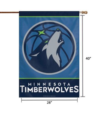 Minnesota Timberwolves 28" x 40" Primary Logo Single-Sided Vertical Banner