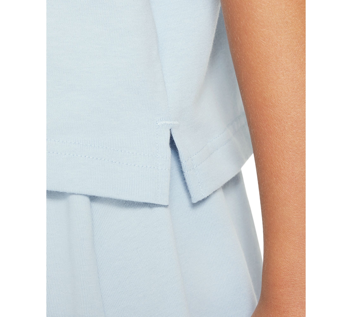 Nike Big Girls Sportswear Short-Sleeve Embroidered Futura Logo T-Shirt -viotech