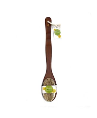 Bath Body brush with long bamboo handle