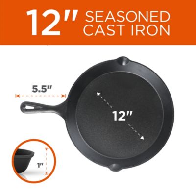 Cast Iron 3-Piece Skillet Set
