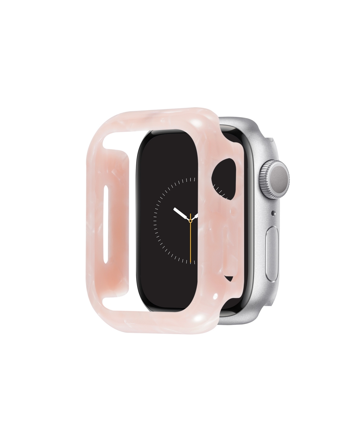 Anne Klein Women's Pink Acetate Protective Case Designed For 41mm Apple Watch In Pink
