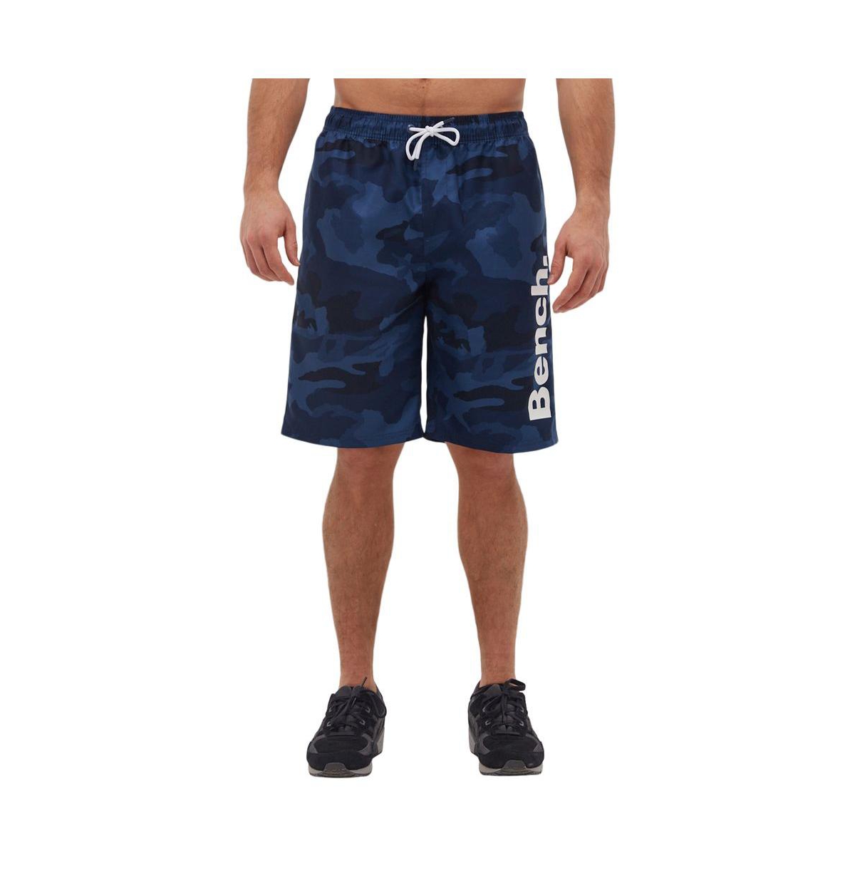 Men's Bermuda Camo Swim Shorts - Blue camo