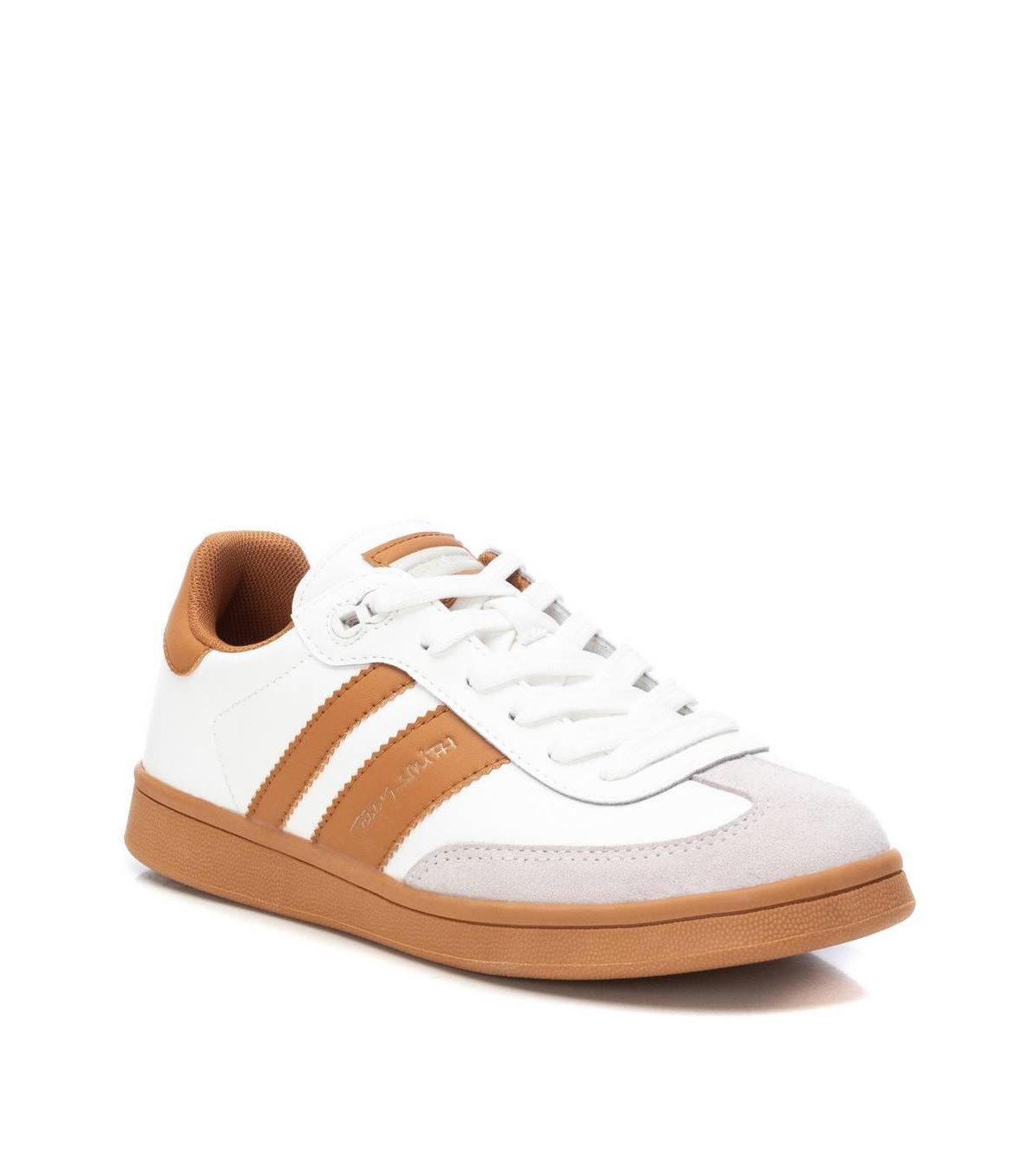 Xti Women's Lace-Up Sneakers -camel